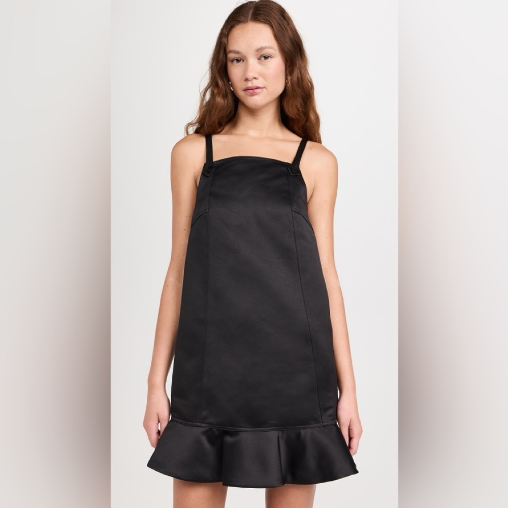 GANNI
Duchesse Satin Mini Dress